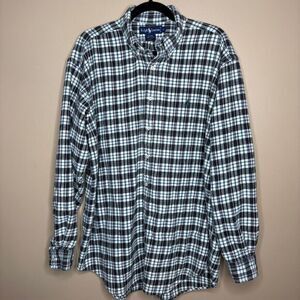 Polo Ralph Lauren Men's 'Blaire' Plaid Flannel Long Sleeve Button Down‎ Sz Large